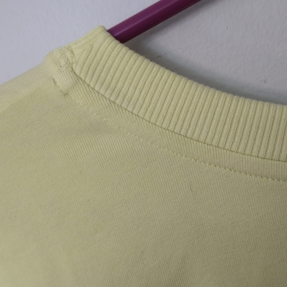 NEW NWT Eileen Fisher Organic Cotton Citron Crew Neck Top Sweatshirt Tunic Plus - Picture 8 of 9
